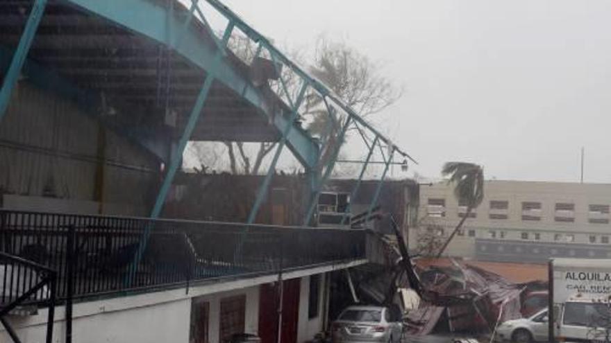 L&#039;huracà va devastar algunes zones de Puerto Rico.