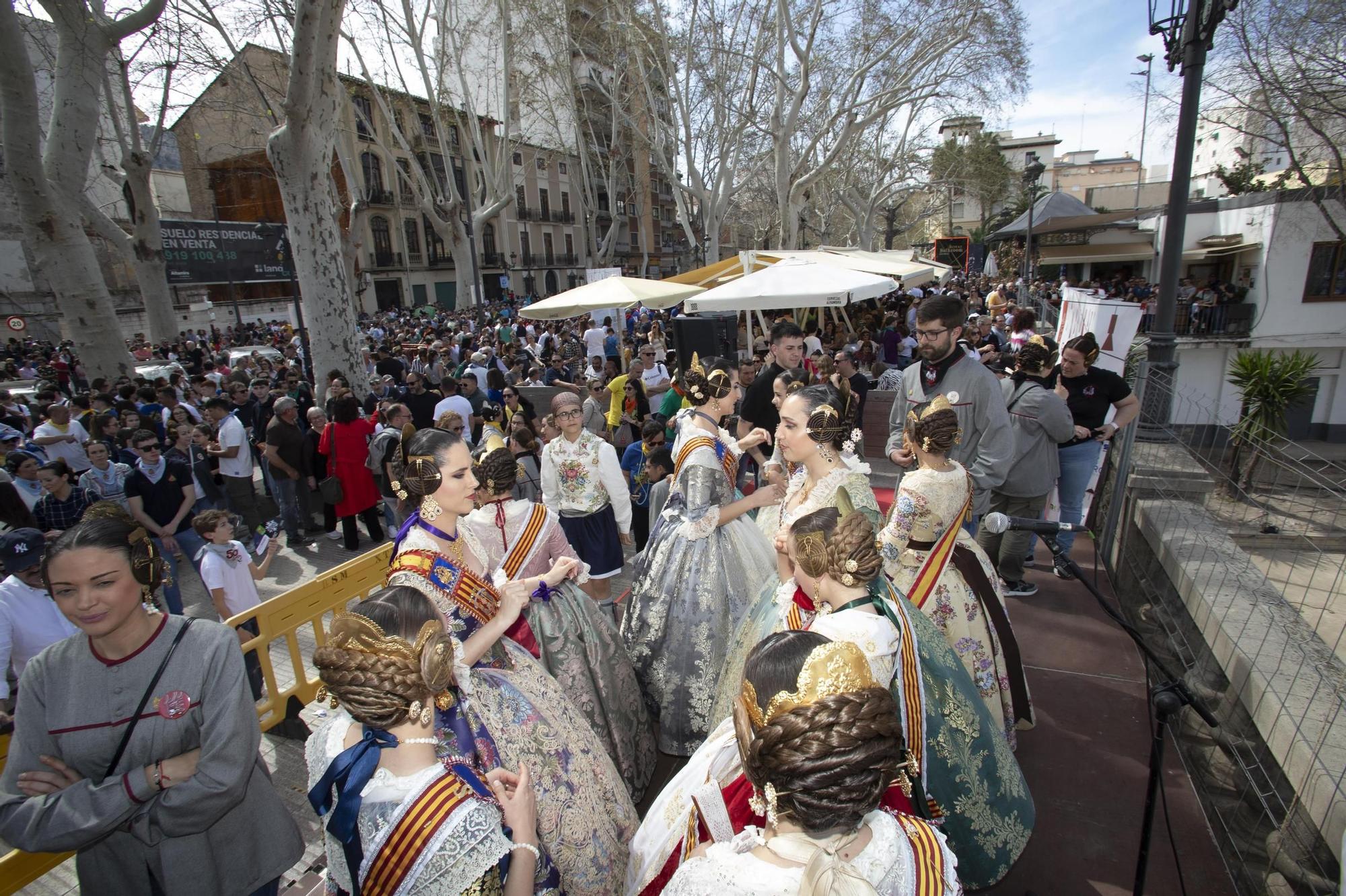 Búscate en la mascletà de Xàtiva de hoy, lunes 18 de marzo