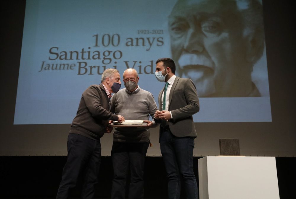 Homenaje a Santiago Bru i Vidal, dentro de los actos para conmemorar el centenario de su nacimiento.