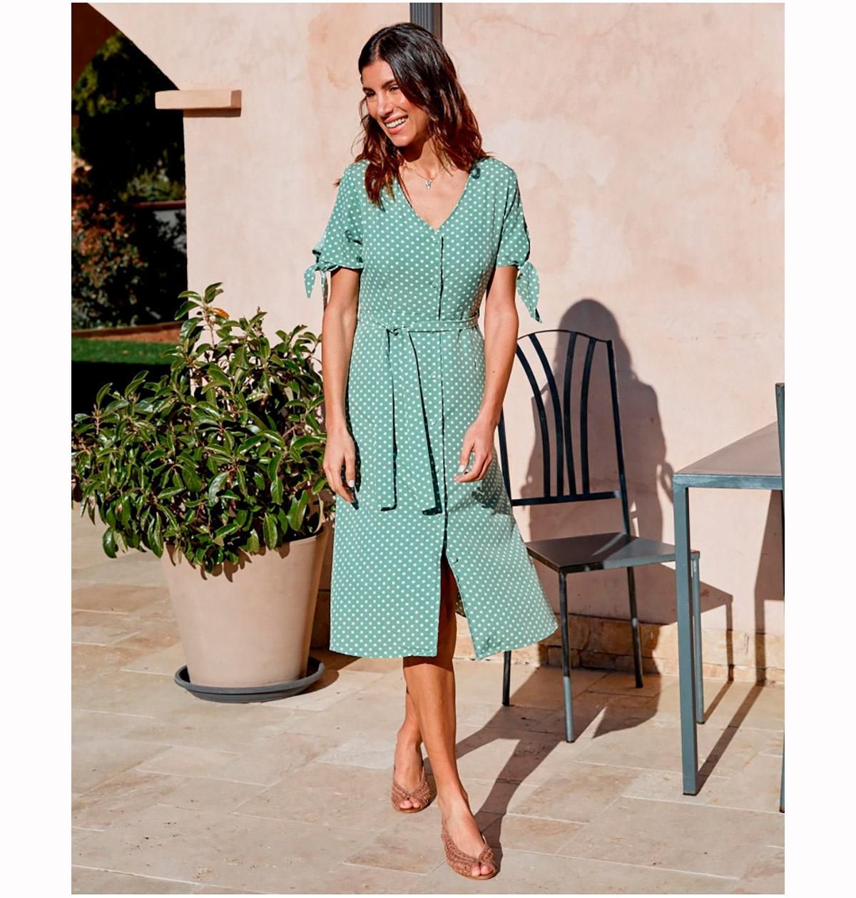 Vestido de lunares de Polín et Moi.