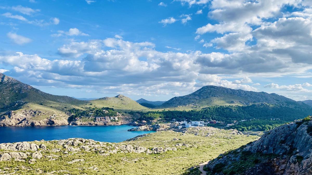 Wolken ziehen über Mallorca auf. Wird es tatsächlich regnen?