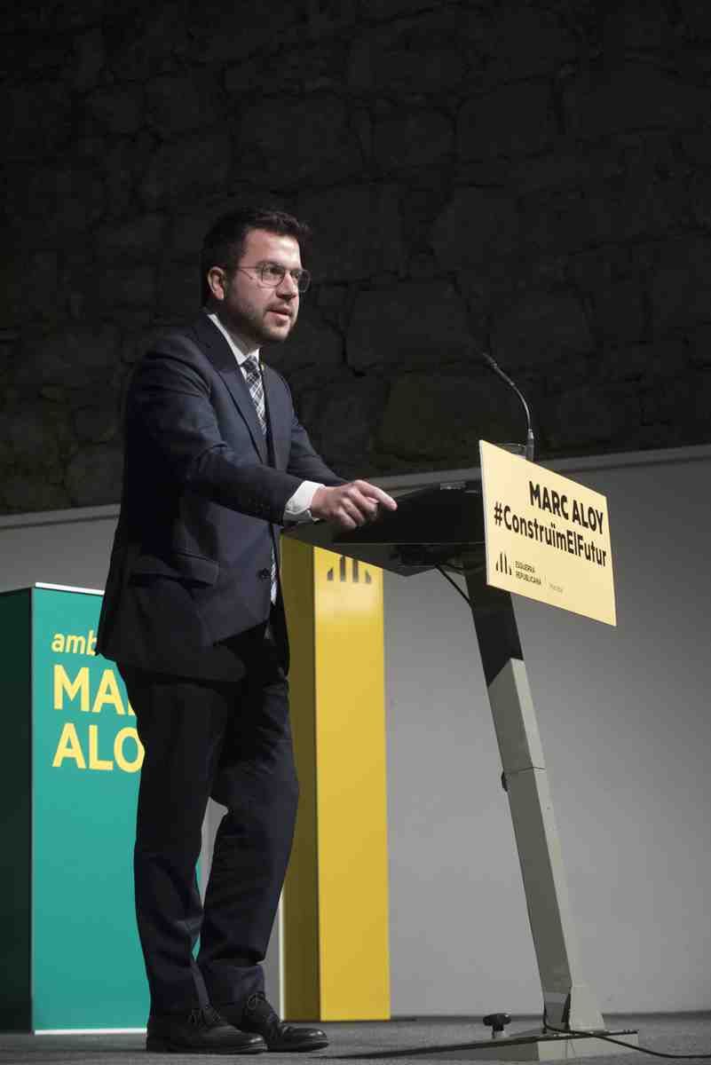 Acte de presentació de l'alcaldable per ERC a Manresa, Marc Aloy