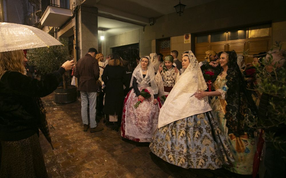 Ofrenda en Sagunt