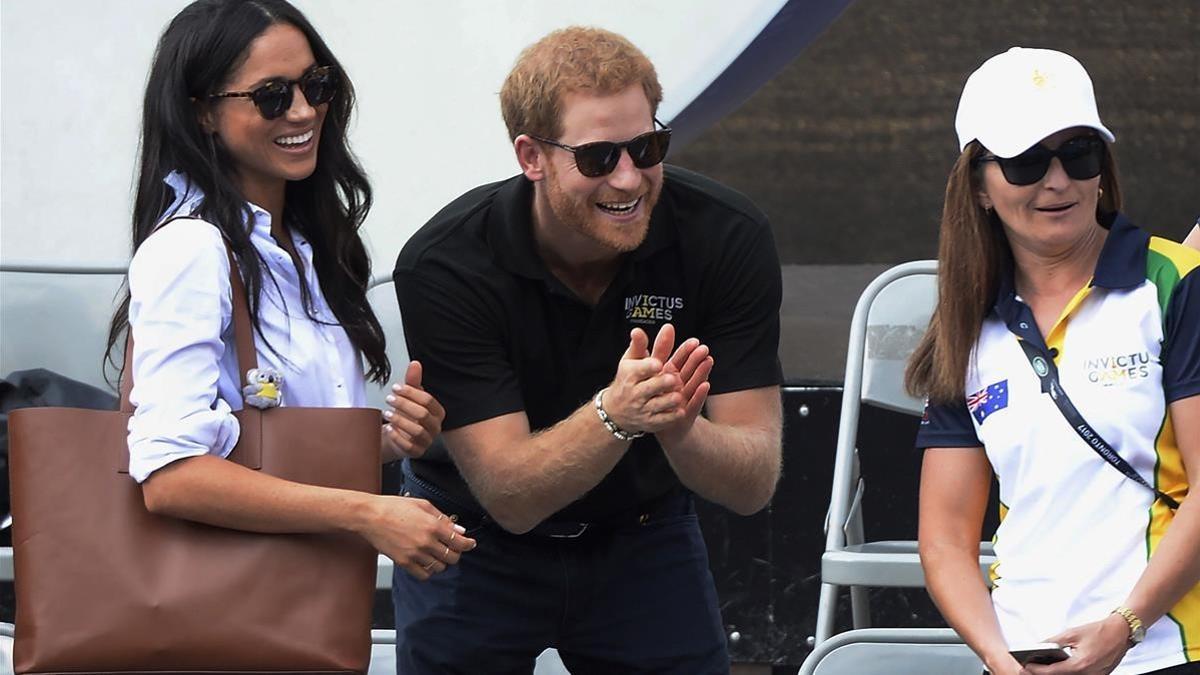 El príncipe Enrique y Meghan Markle, el pasado 25 de septiembre.