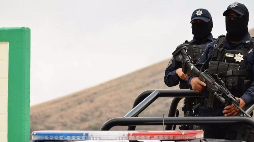 Policía estatal de México.