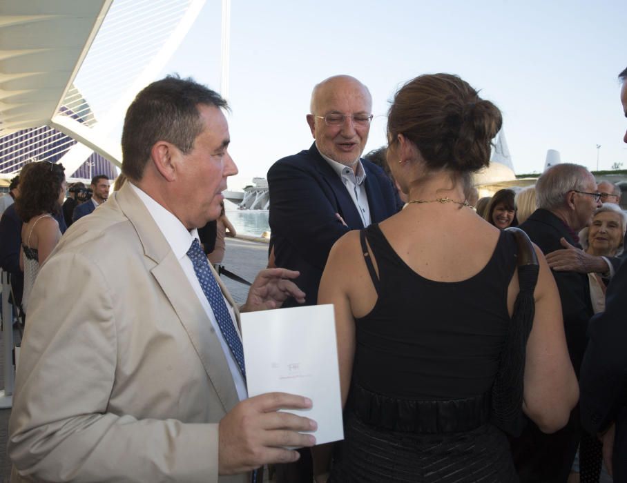 Presentación de las esculturas de Valdés en la Ciudad de las Artes y las Ciencias