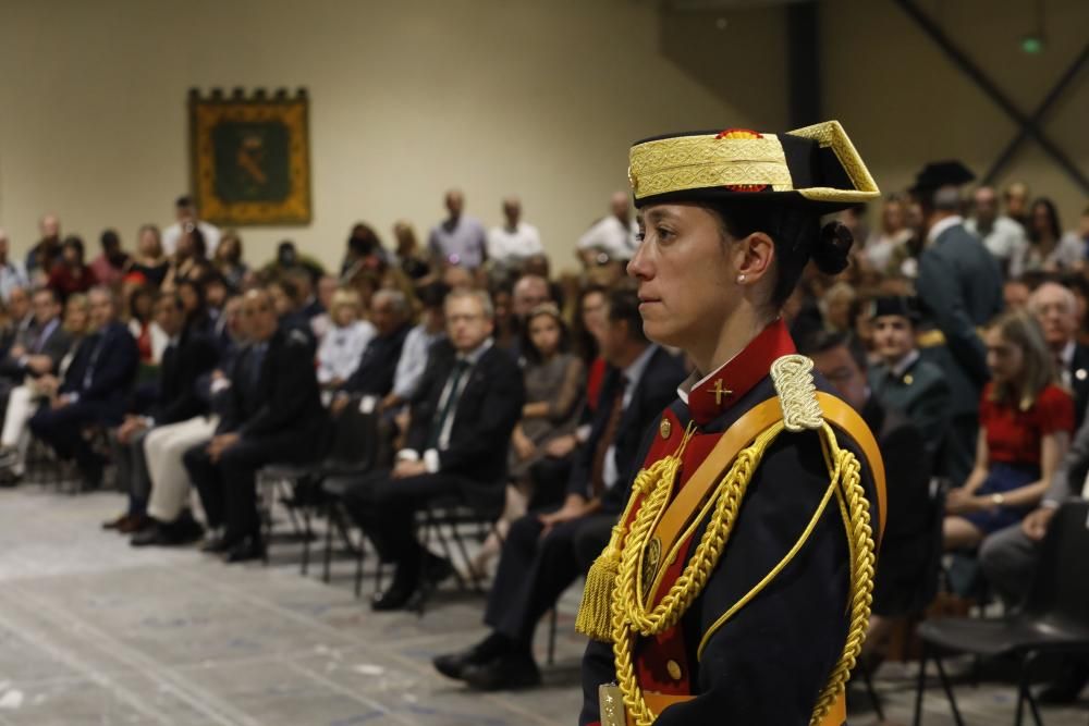 Festividad del Pilar celebrada por la Comandancia de la Guardia Civil de Gijón