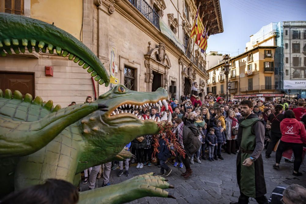 Palma inicia las Fiestas de Sant Sebastià