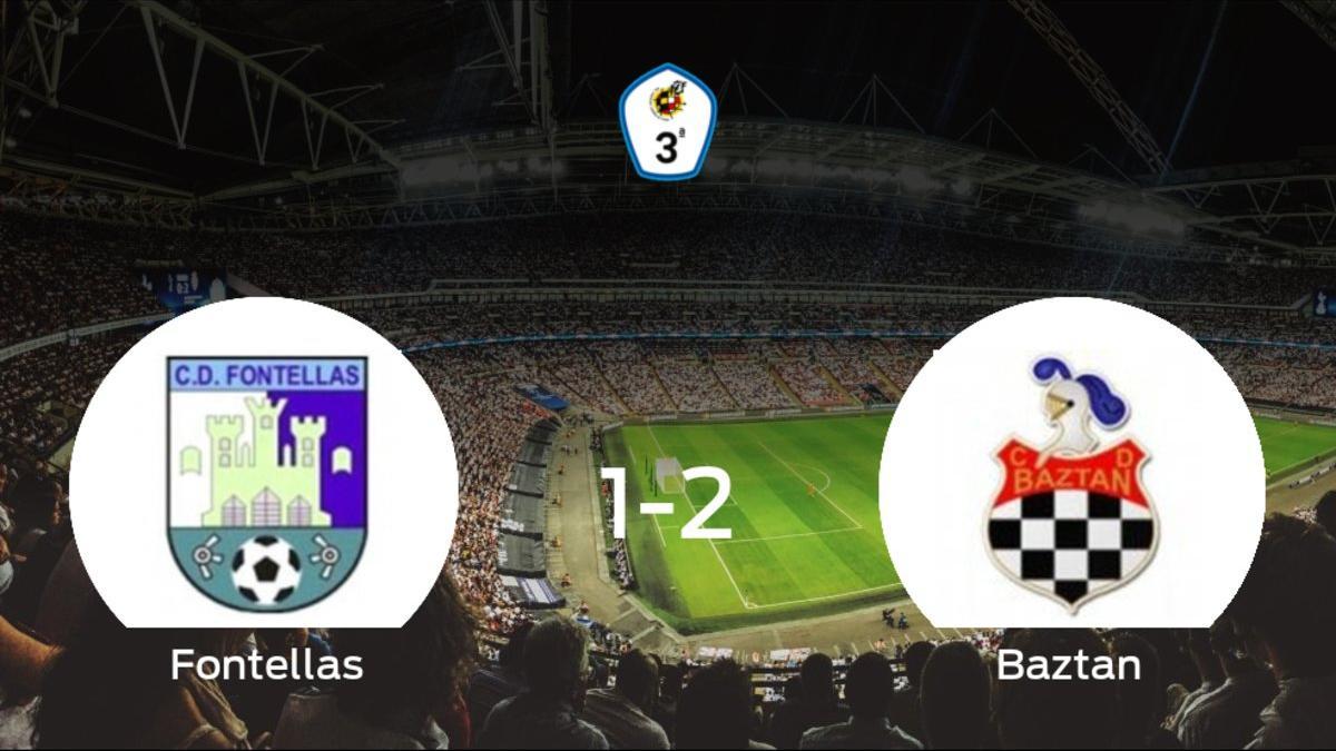 El Baztan se lleva tres puntos a casa tras derrotar 1-2 al CD Fontellas