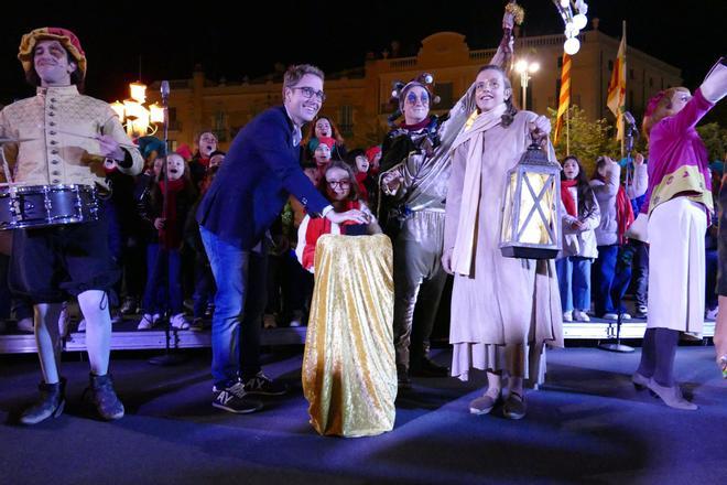 Figueres encén els llums de Nadal