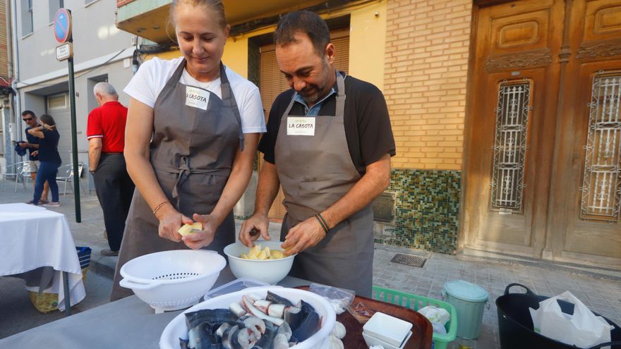 El concurso de &quot;all i pebre&quot; del Palmar, en imágenes