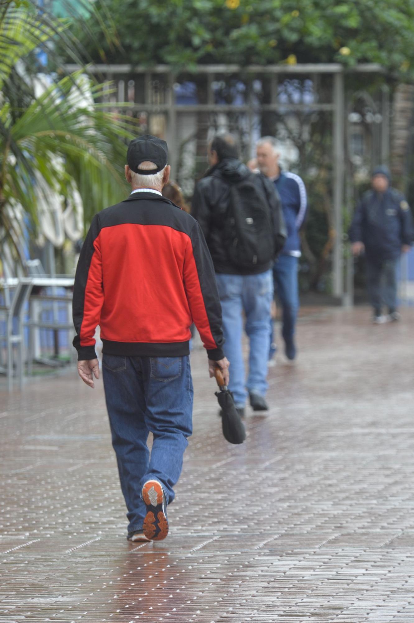 Jornada de frío y viento en Gran Canaria