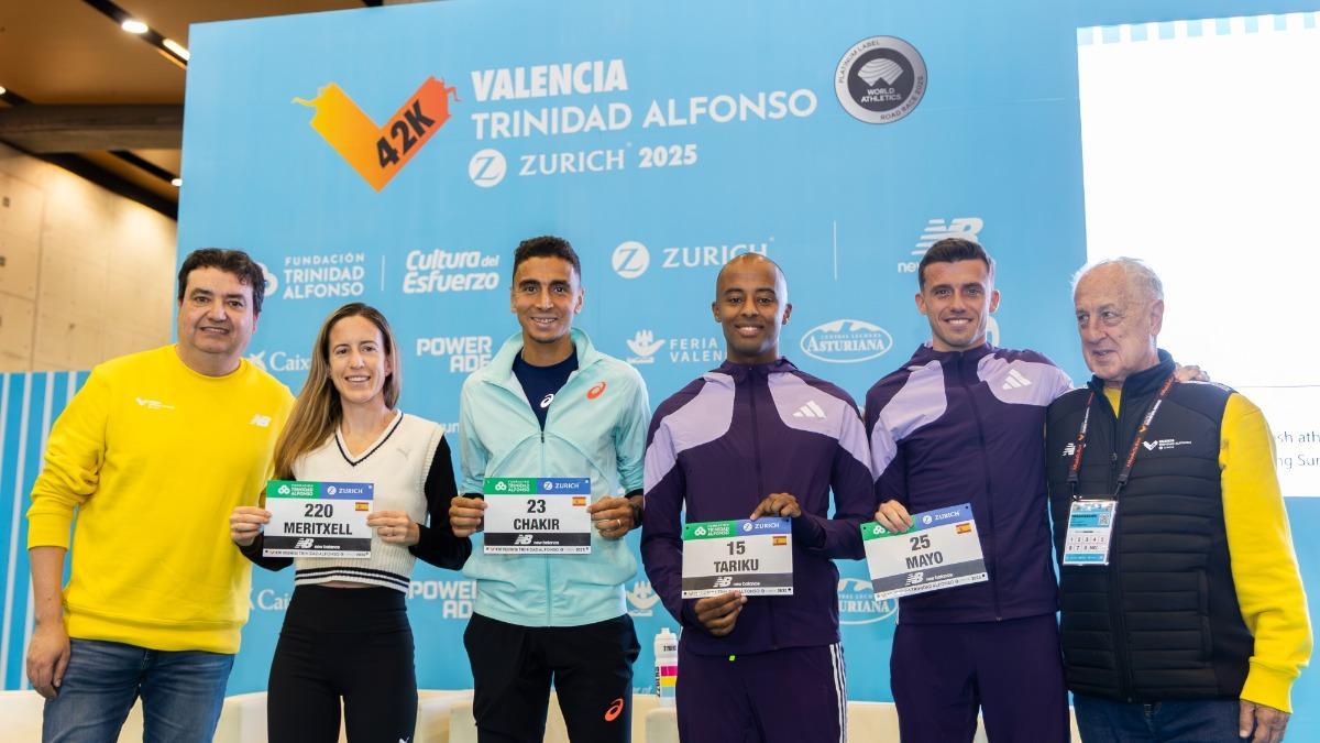 La élite española que estará en el Maratón de Valencia