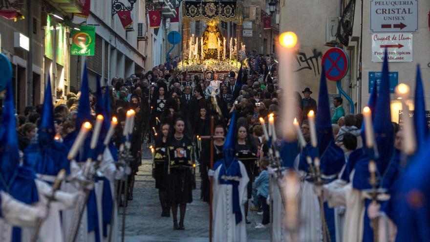 Itinerario y horario de las procesiones de Semana Santa en Alicante