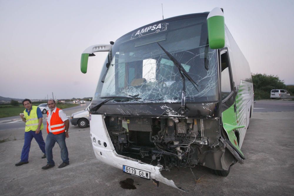 Accident a la Tallada d'Empordà