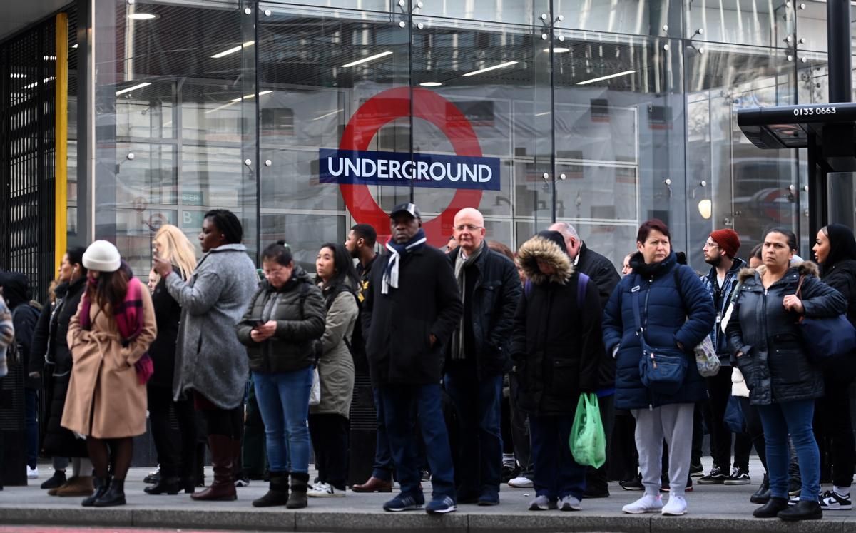 La huelga en el metro de Londres paraliza todas las líneas