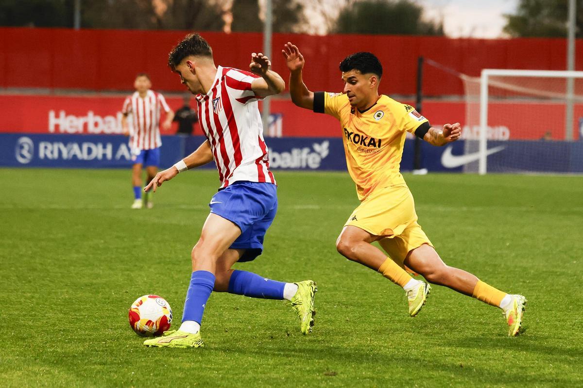 Las mejores imágenes del Atlético de Madrid B - Hércules CF