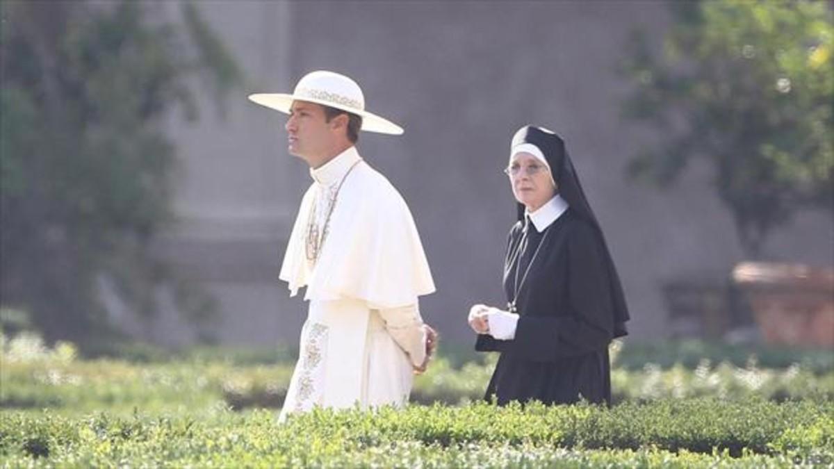 television serie The young Pope de Paolo Sorrentino Jude Law Diane Keaton  20161216