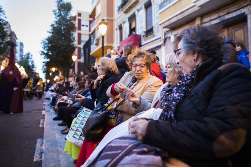 Imágenes de la Semana Santa Marinera, Santo Entierro, del 2018