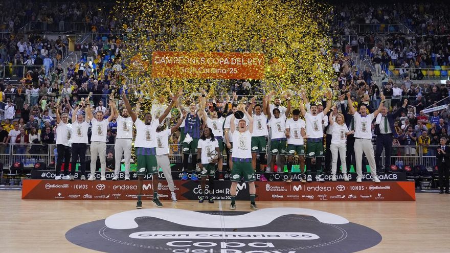 Final de la Copa del Rey de baloncesto: Unicaja - Real Madrid, en imágenes
