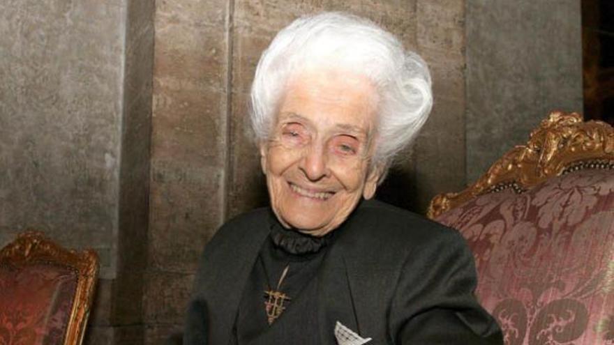 Rita Levi-Montalcini.