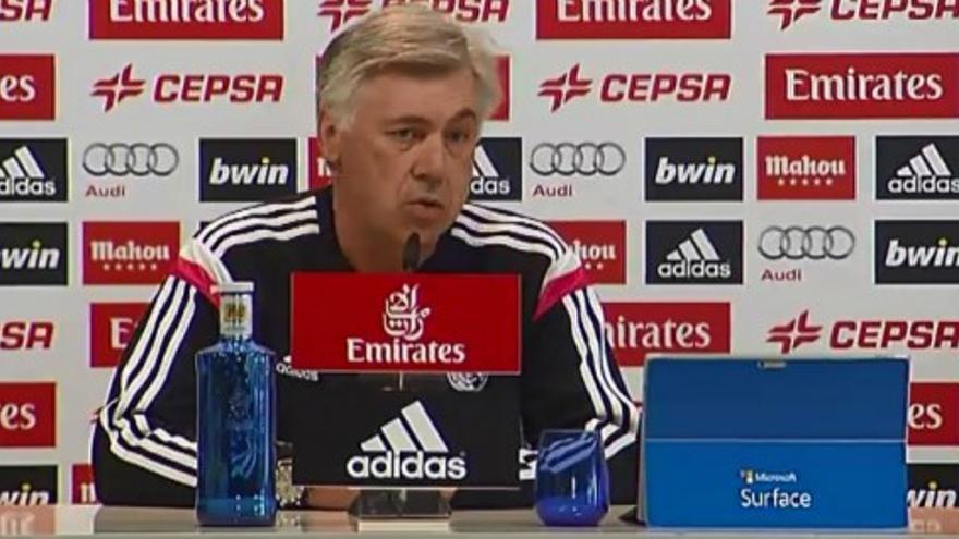 Ancelotti: "Los jugadores han demostrado su profesionalidad"