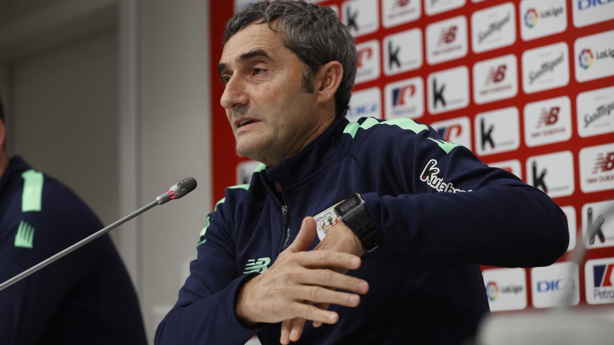 Rueda de prensa de Ernesto Valverde