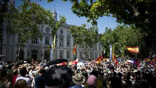 Las asociaciones aseguran que tres de cada cuatro jueces y fiscales han secundado la huelga contra Bolaños