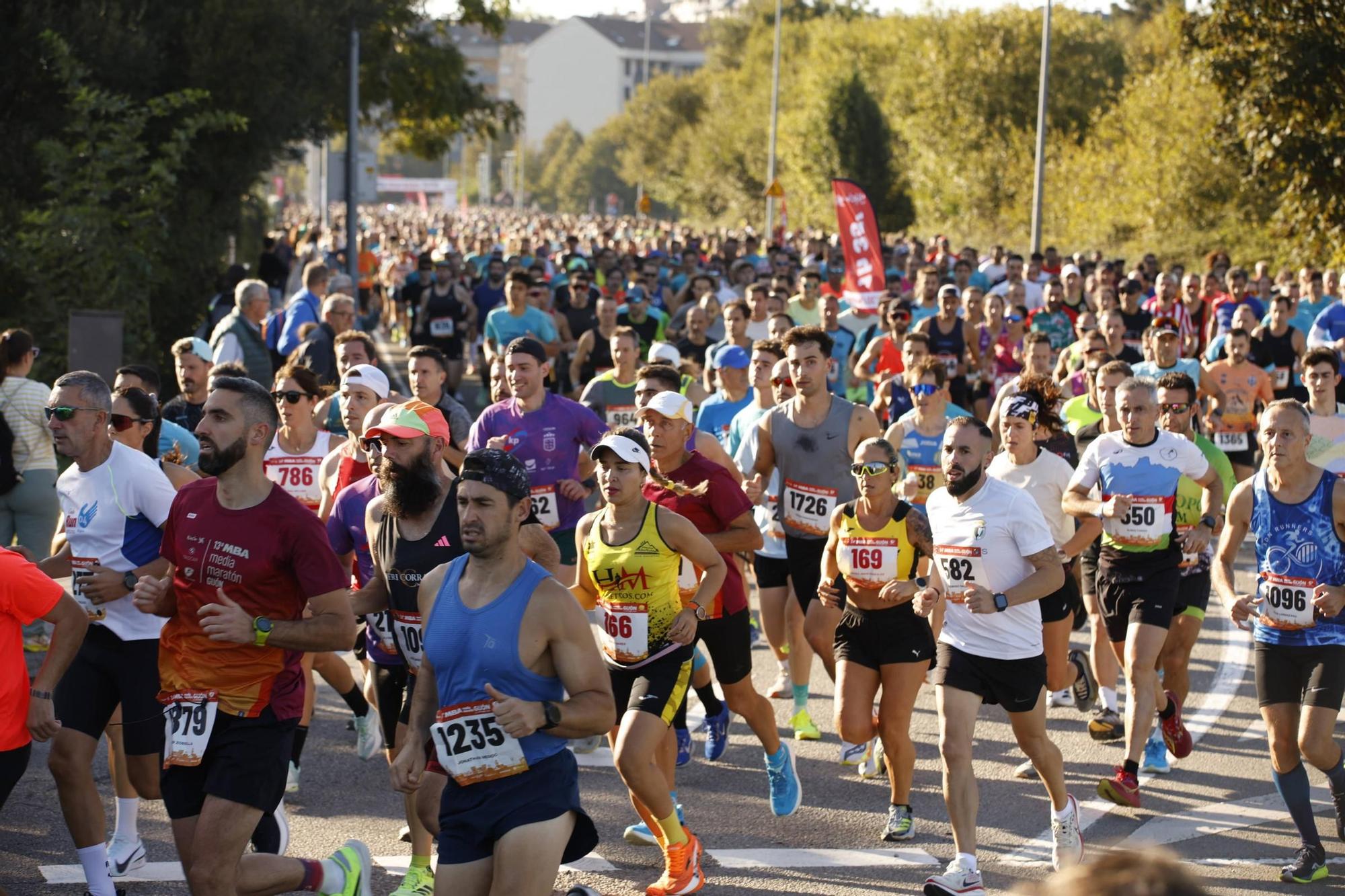 XIV Media Maratón de Gijón, en imágenes