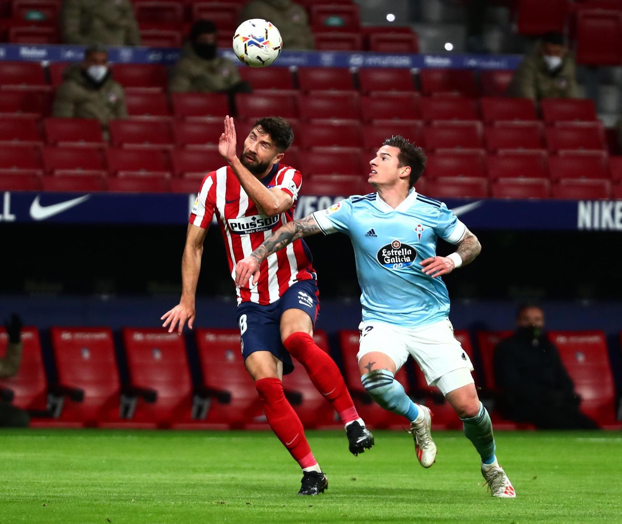 Las fotos del Atlético de Madrid - Celta en el Metropolitano