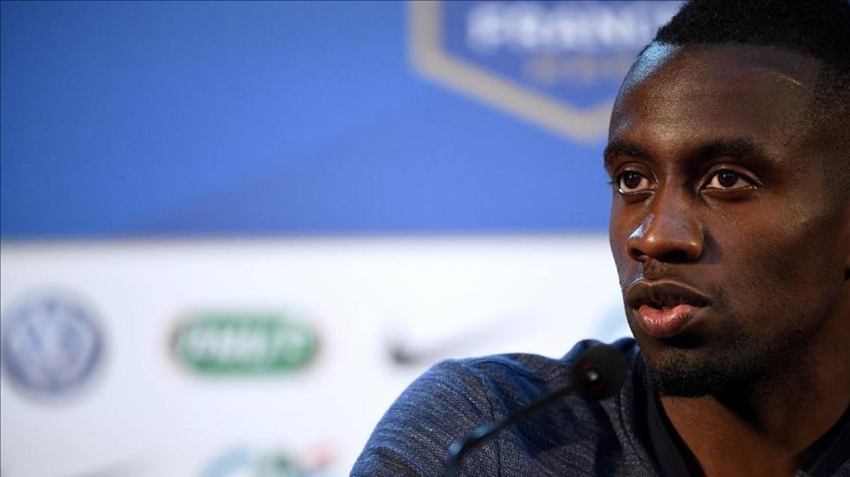 Blaise Matuidi compareció este lunes en rueda de prensa