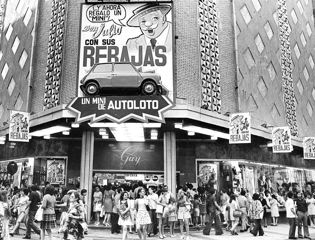 Almacenes Gay en 1977