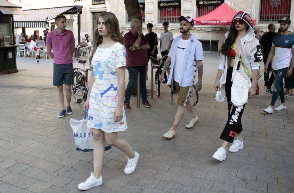 Desfile de moda en la Gran Shopping del Verano de