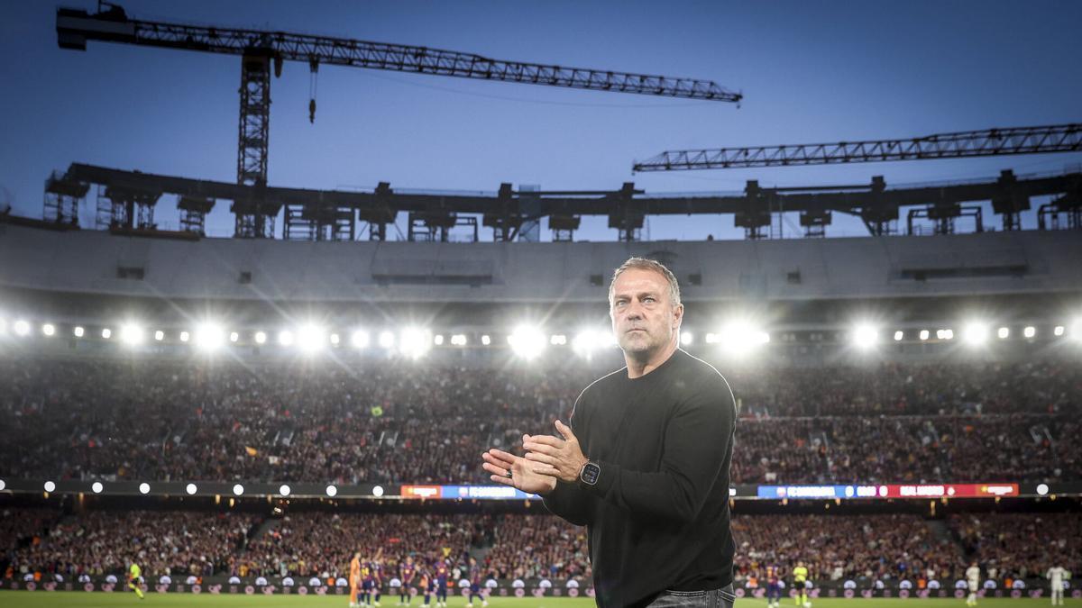 El regreso más esperado: ¡Hansi Flick ya está en la Ciutat Esportiva!