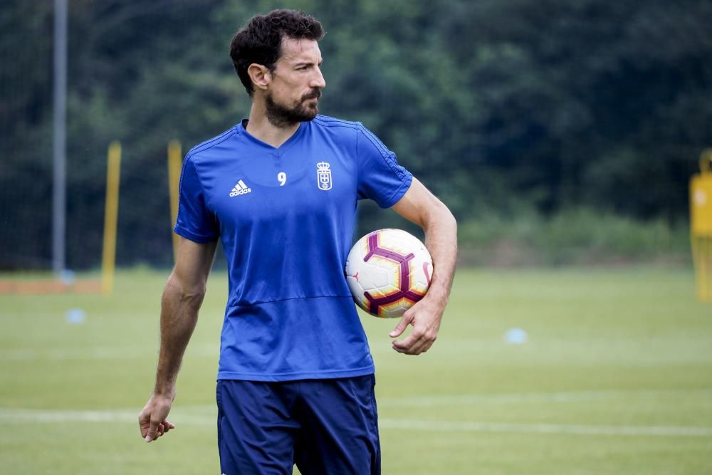 Entrenamiento del Oviedo