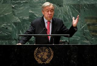 Guterres abre la Asamblea General de la ONU alertando de un mundo "al borde del abismo"