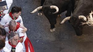 El sexto encierro de los Sanfermines 2022, en imágenes