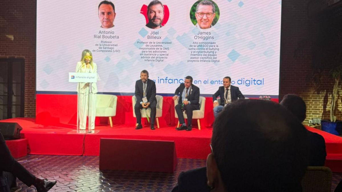 Un momento de la presentación del estudio.