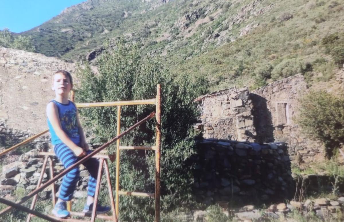 Una imatge de l'època, quan el grup de joves volia habitar Molinàs