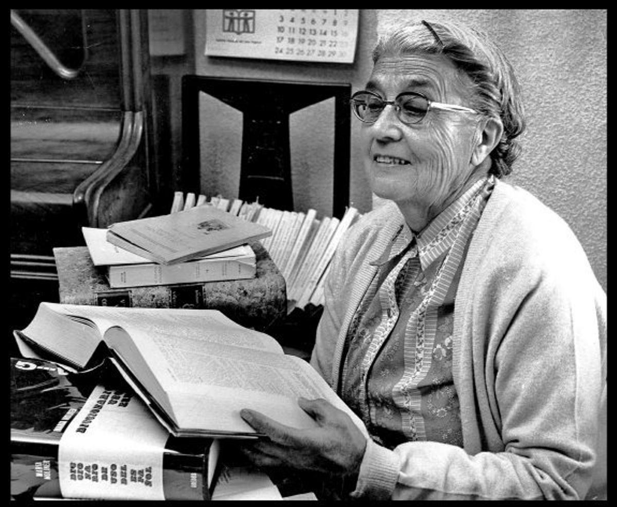 Imagen de archivo de María Moliner.