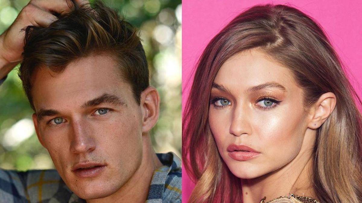 Tyler Cameron y Gigi Hadid. Instagram @my_magazine87