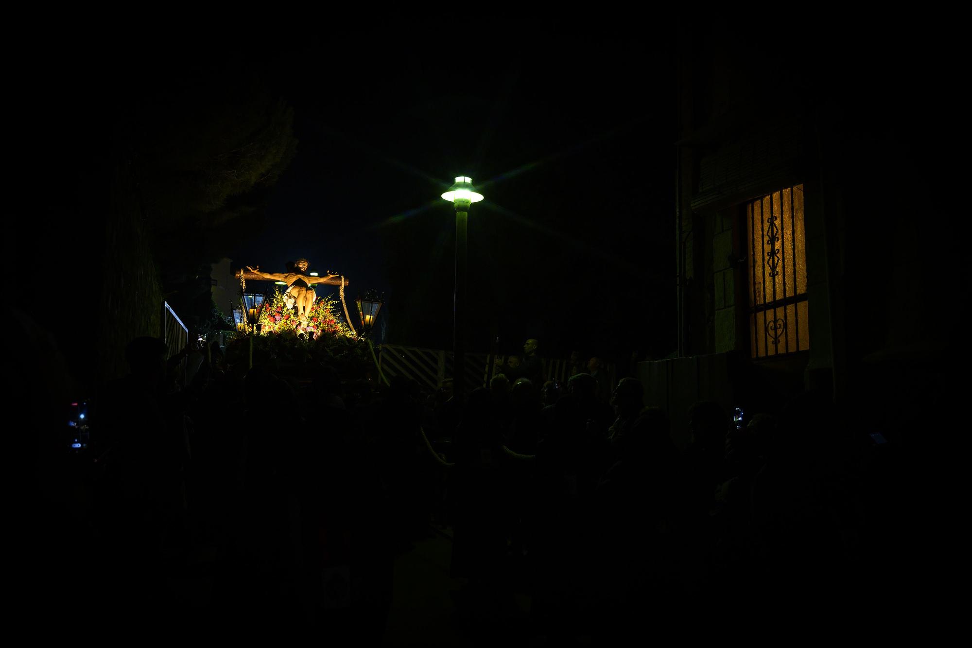 Viacrucis penitencial del Cristo del Socorro en Cartagena