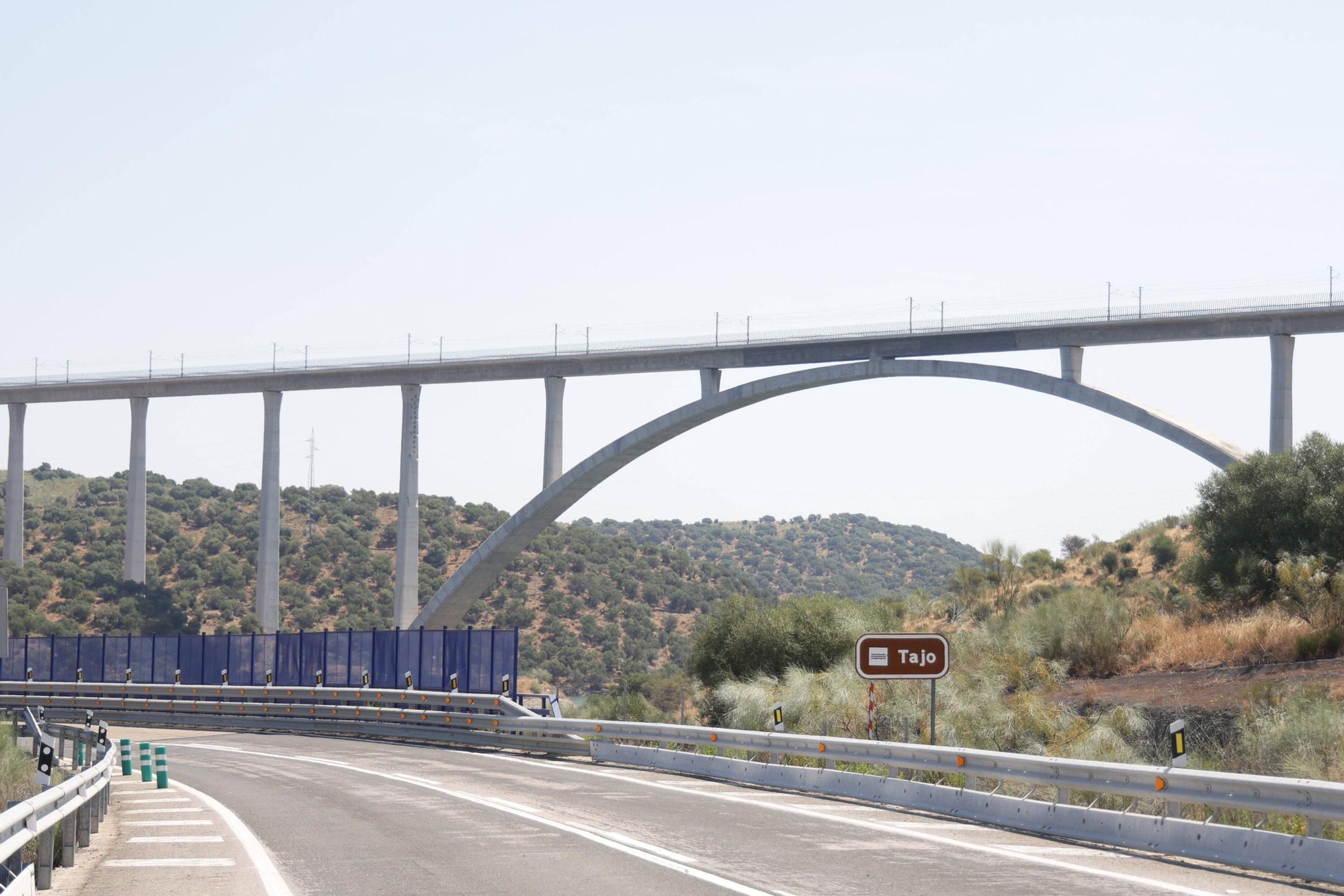 El viaducto sobre el Tajo de Cáceres