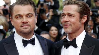 Brad Pitt y Leonardo DiCaprio en al alfombra roja del Festival de Cine de Cannes 2019
