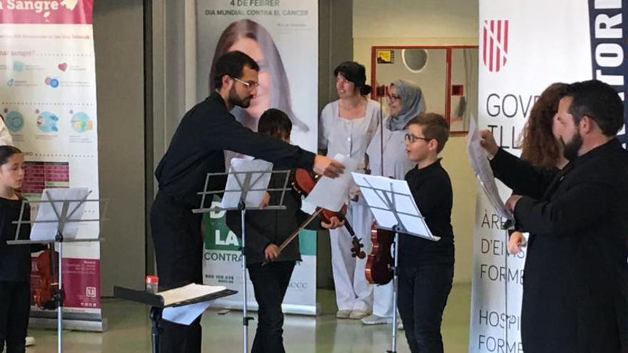 Plantagrama ya ha celebrado más de 30 conciertos en el hospital de Formentera