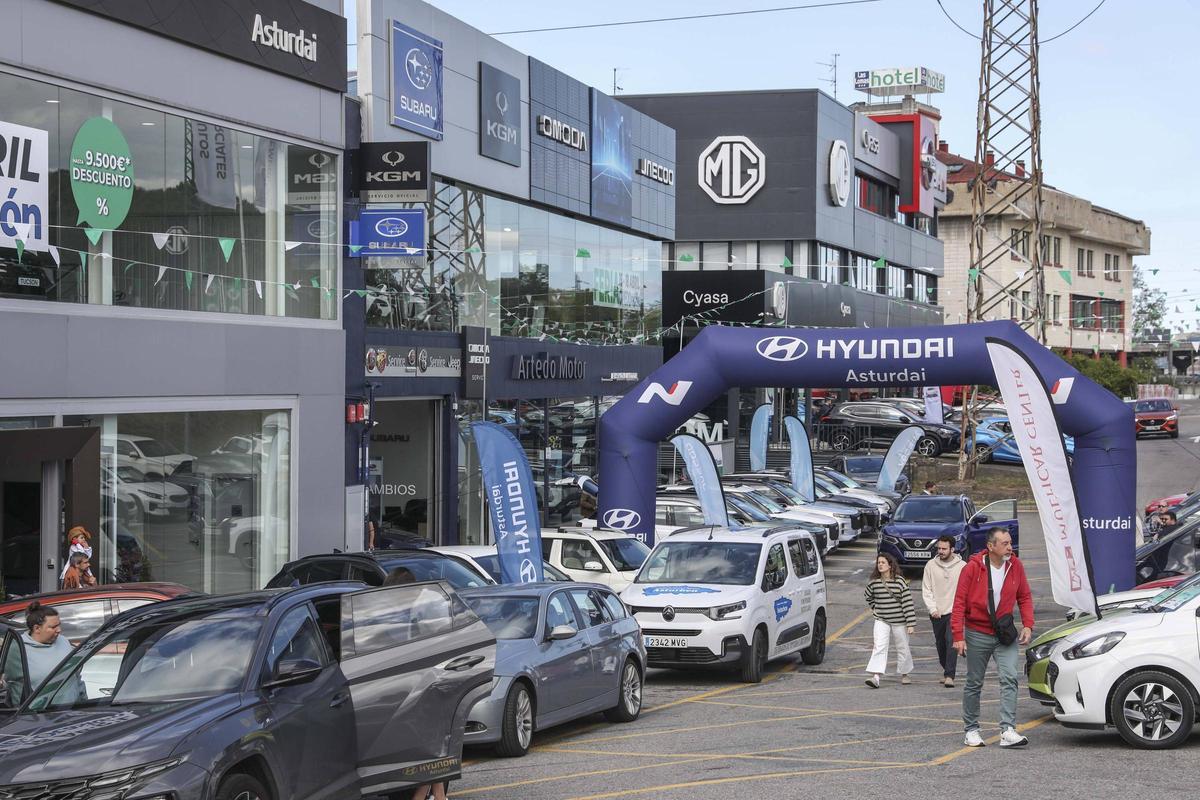 Vehículos disponibles en la feria de Oviedocasión