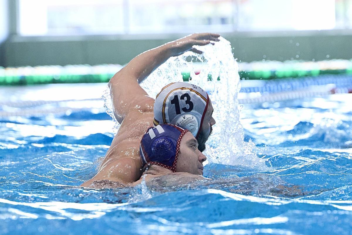Entrenamiento conjunto España-Estados Unidos en el CAR de Sant Cugat