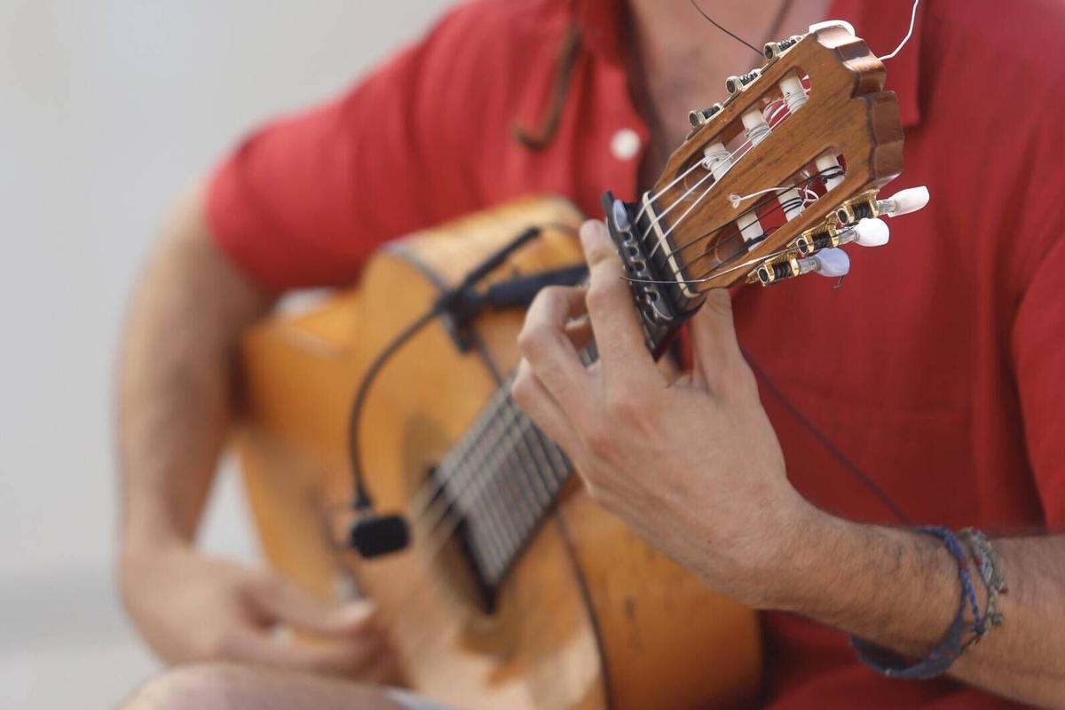 I encuentro músicos callejeros en cine fuenseca