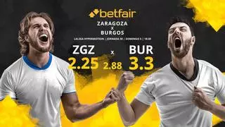 Real Zaragoza vs. Burgos CF: horario, TV, estadísticas, clasificación y pronósticos