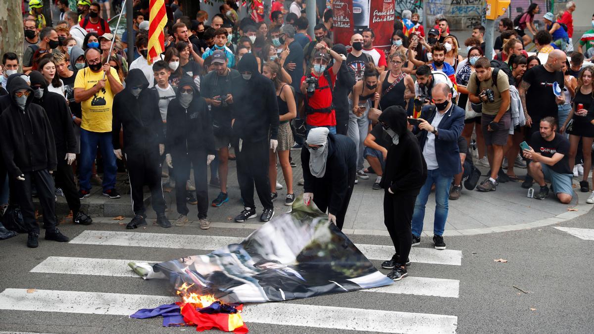 Les millors imatges de la Diada 2021 | La manifestació de l'11-S a Barcelona